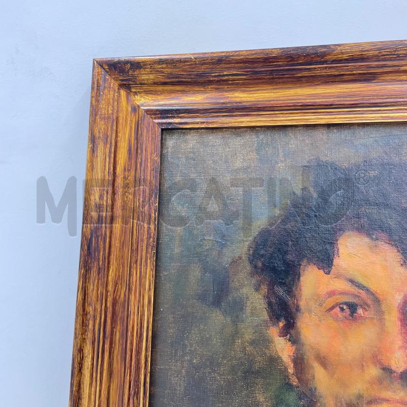QUADRO RITRATTO UOMO DIPINTO | Mercatino dell'Usato Roma torrevecchia 3