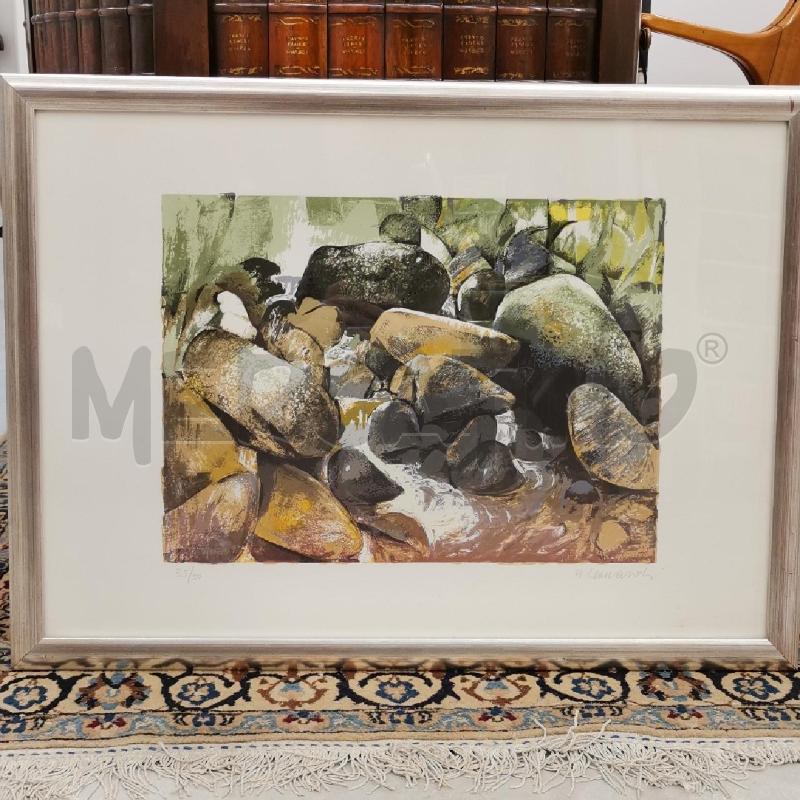 QUADRO SASSI 35/50 C/GRIGIA | Mercatino dell'Usato Roma torrevecchia 1