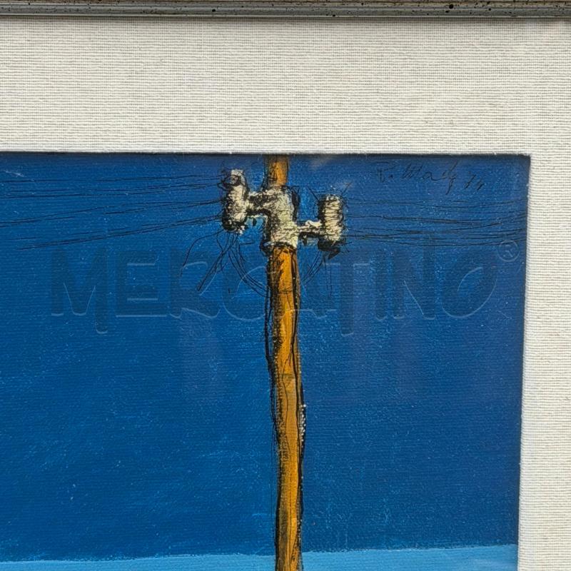 QUADRO SPIAGGIA VEDUTA SU MARE FICHI D'INDIA | Mercatino dell'Usato Roma torrevecchia 3