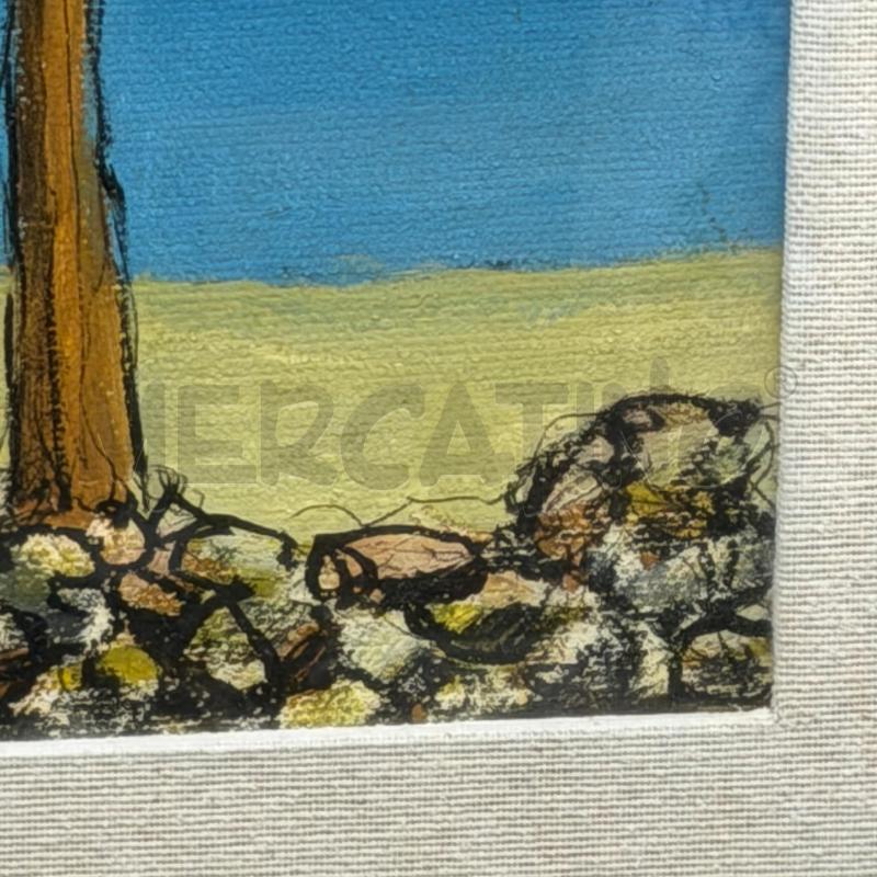QUADRO SPIAGGIA VEDUTA SU MARE FICHI D'INDIA | Mercatino dell'Usato Roma torrevecchia 4