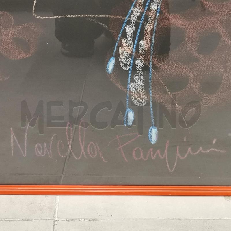 QUADRO VOLTO DONNA SFONDO NERO | Mercatino dell'Usato Roma torrevecchia 2