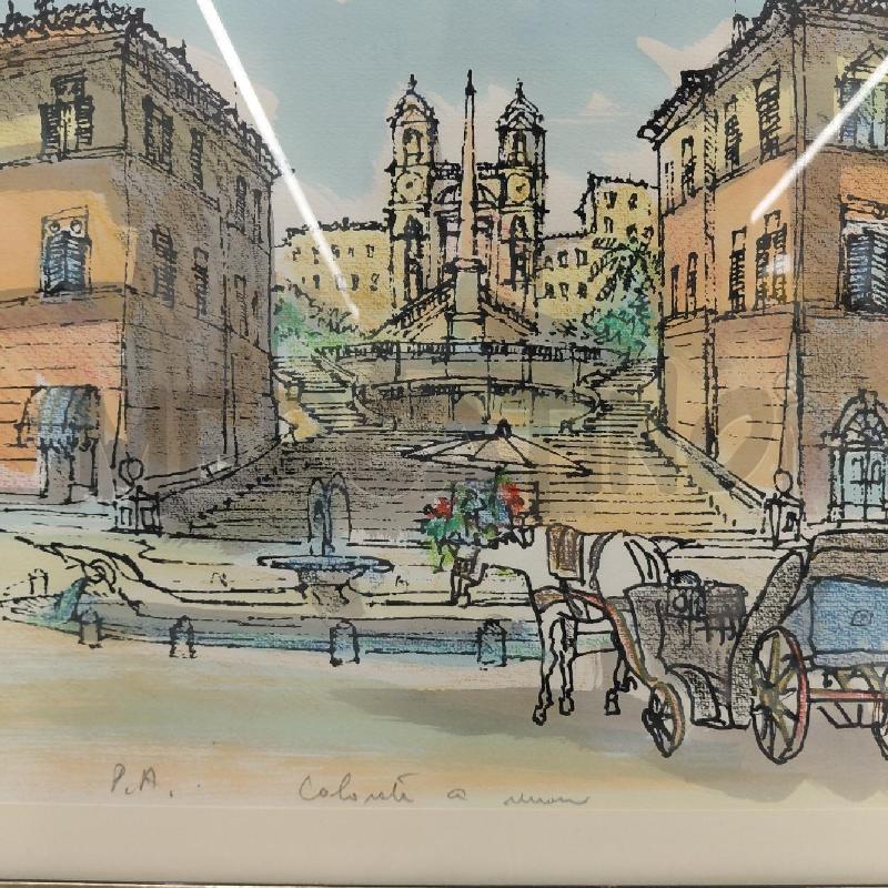 QUADRO ZIROLI PIAZZA DI SPAGNA | Mercatino dell'Usato Roma torrevecchia 3