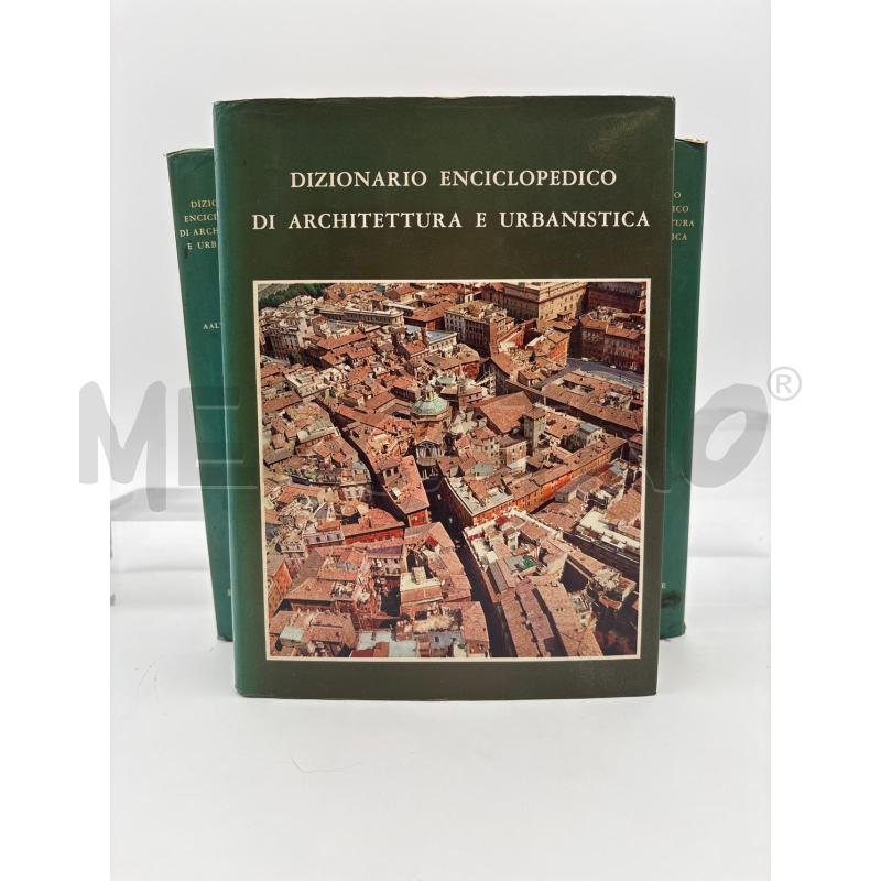 RACCOLTA DIZIONARIO ENCICLOPEDICO DI ARCHITETTURA E URBANISTICA 6 VOLUMI | Mercatino dell'Usato Roma torrevecchia 2