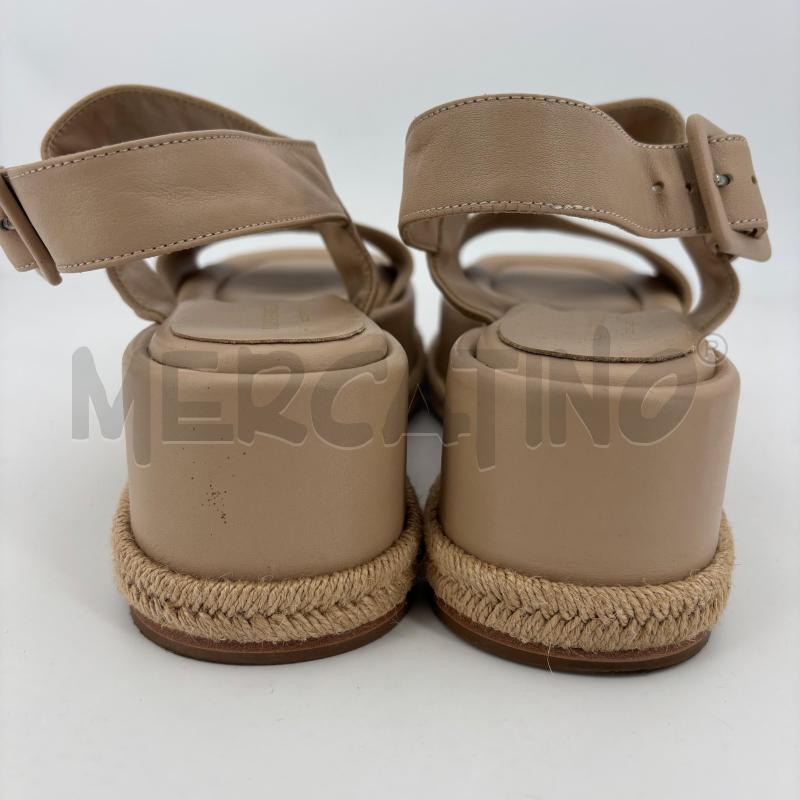 SANDALI D PALOMA BARCELO BEIGE PLATFORM | Mercatino dell'Usato Roma torrevecchia 2