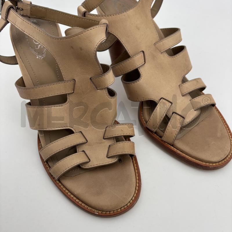 SANDALI D TOD'S BEIGE | Mercatino dell'Usato Roma torrevecchia 3