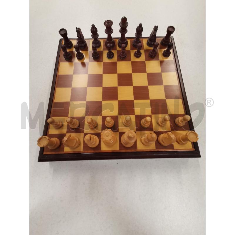 SCACCHIERA LEGNO SCOMPARTO INTERNO | Mercatino dell'Usato Roma torrevecchia 3