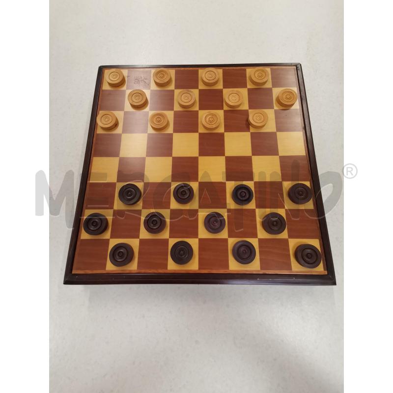 SCACCHIERA LEGNO SCOMPARTO INTERNO | Mercatino dell'Usato Roma torrevecchia 4