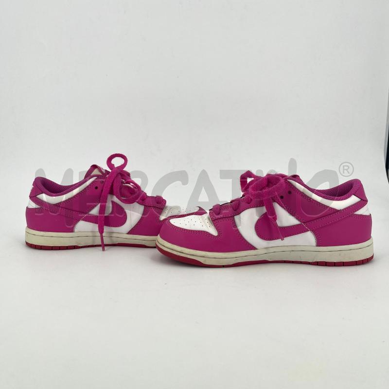 SCARPE B NIKE DUNK FUCSIA BIANCHE | Mercatino dell'Usato Roma torrevecchia 4