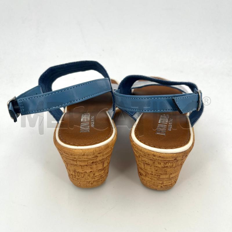 SCARPE DONNA BRUNO FERRINI 37 BIANCHE E BLU | Mercatino dell'Usato Roma torrevecchia 3