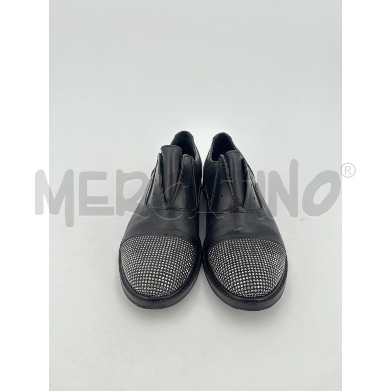 SCARPE DONNA RICCIANERA PELLE PUNTA STRASS | Mercatino dell'Usato Roma torrevecchia 1