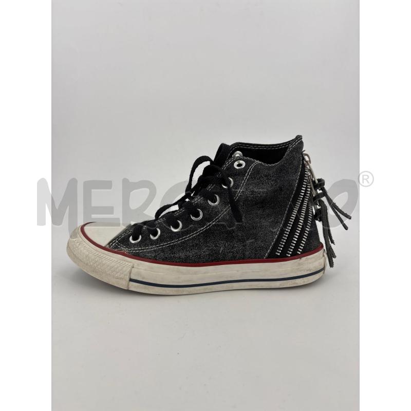 SCARPE D CONVERSE GRIGIO DENIM RETRO ZIP | Mercatino dell'Usato Roma torrevecchia 2