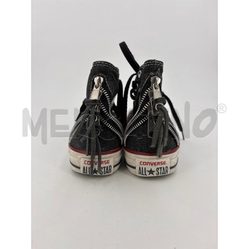 SCARPE D CONVERSE GRIGIO DENIM RETRO ZIP | Mercatino dell'Usato Roma torrevecchia 3