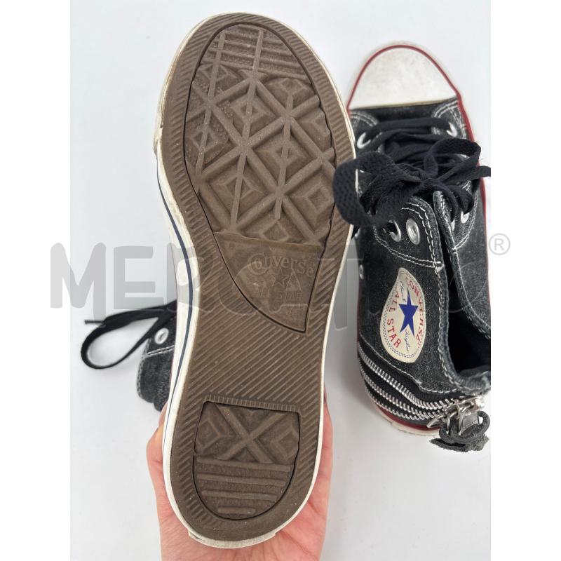 SCARPE D CONVERSE GRIGIO DENIM RETRO ZIP | Mercatino dell'Usato Roma torrevecchia 5
