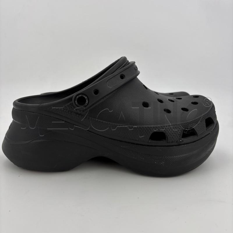 SCARPE D CROCS NERE PLATFORM  | Mercatino dell'Usato Roma torrevecchia 3