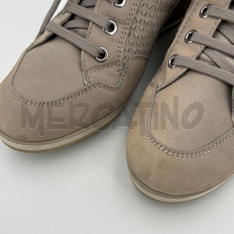 SCARPE D GEOX GRIGIE TACCO INTERNO  | Mercatino dell'Usato Roma torrevecchia 5