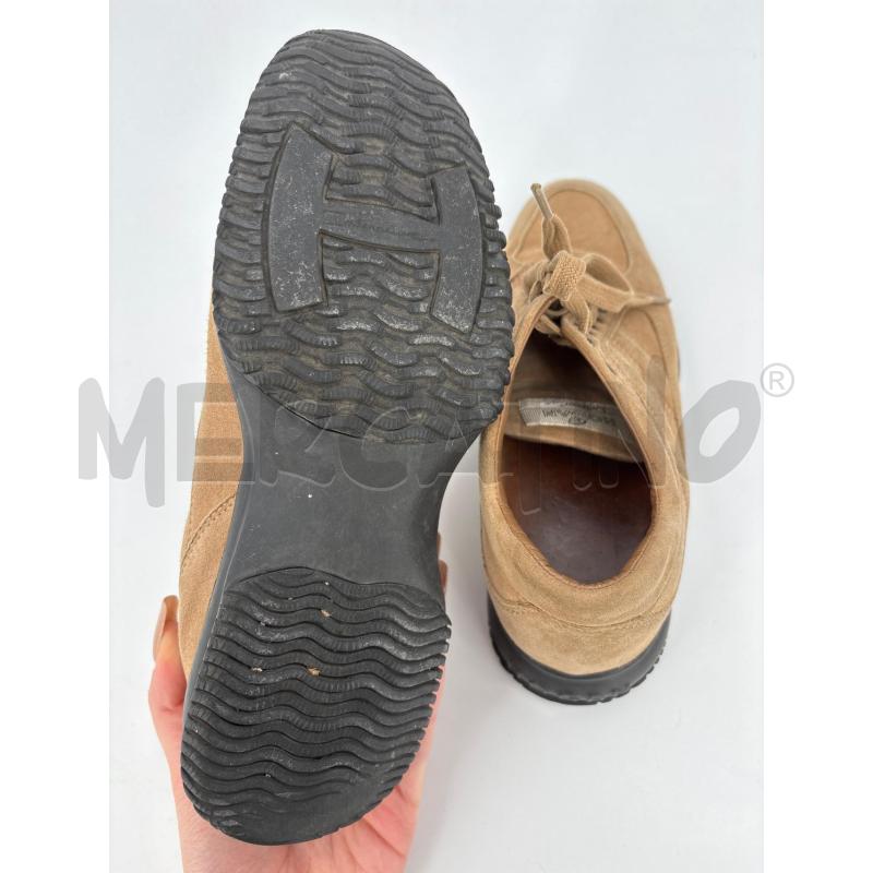 SCARPE D HOGAN MARRONI SUOLA NERA | Mercatino dell'Usato Roma torrevecchia 3