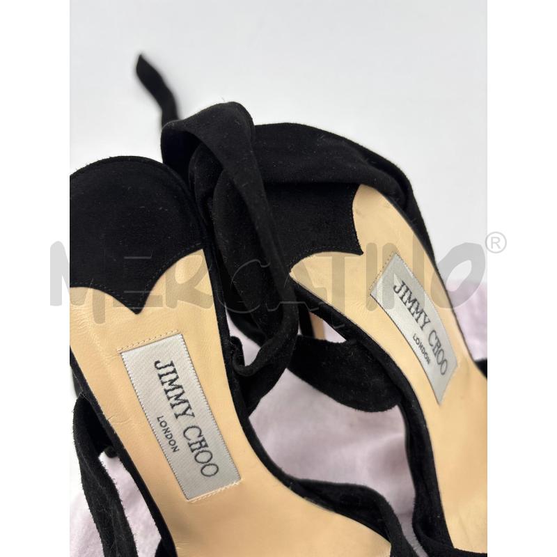 SCARPE D JIMMY CHOO NERI LACCI SCAMO | Mercatino dell'Usato Roma torrevecchia 2
