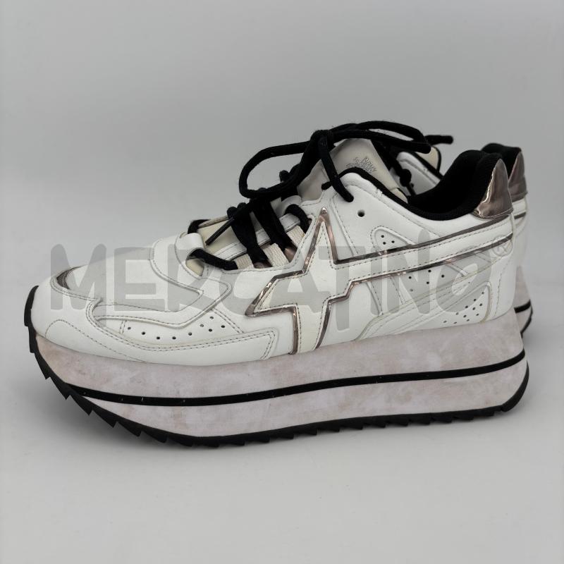 SCARPE D JUST SAY WIZZ BIANCHE PLATFORM | Mercatino dell'Usato Roma torrevecchia 3