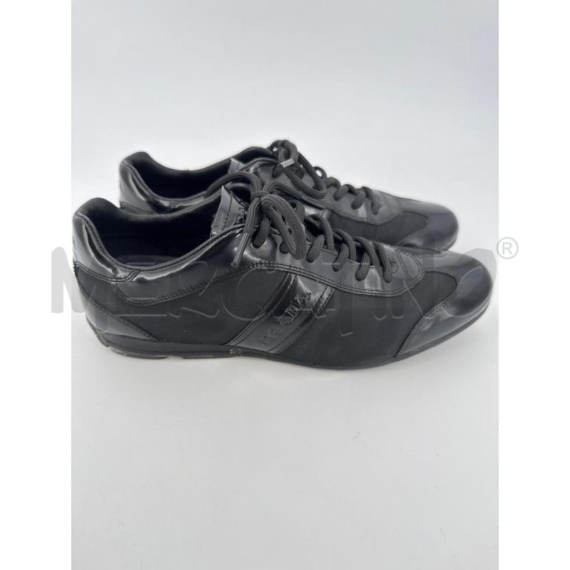 SCARPE D PRADA NERE BANDA LUCIDA | Mercatino dell'Usato Roma torrevecchia 3
