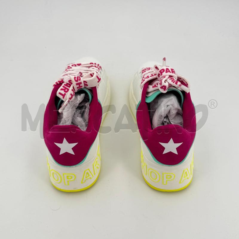 SCARPE D SHOP ART BIANCHE FUCSIA GIALLE  | Mercatino dell'Usato Roma torrevecchia 2
