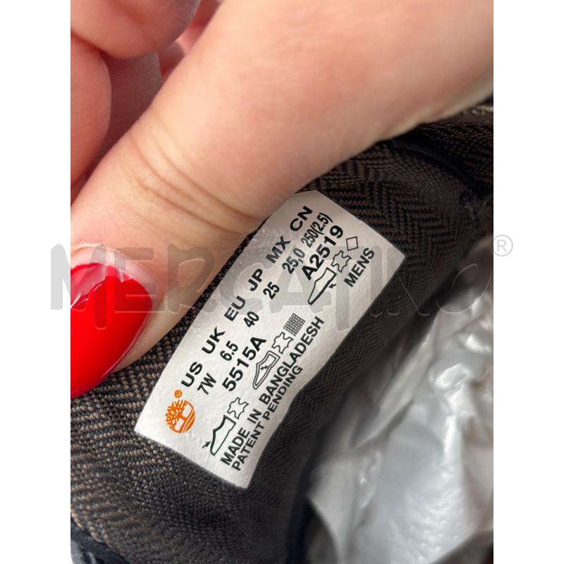SCARPE D TIMBERLAND NERE PELLE | Mercatino dell'Usato Roma torrevecchia 5