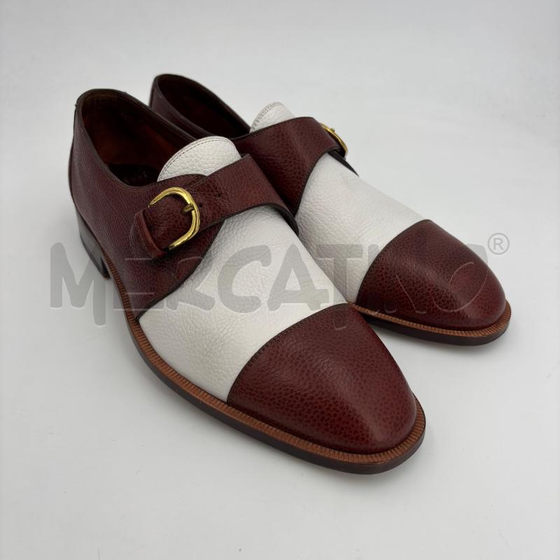 SCARPE FRATELLI ROSETTI FIBIA MARRONE BIANCA | Mercatino dell'Usato Roma torrevecchia 1