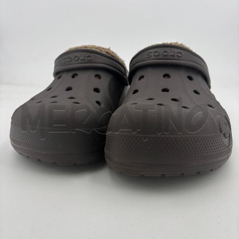 SCARPE U CROCS MARRONI INT PELO | Mercatino dell'Usato Roma torrevecchia 3