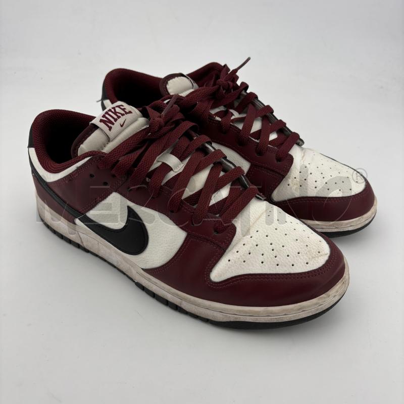 SCARPE U DUNK LOW BIANCA BORDEAUX  | Mercatino dell'Usato Roma torrevecchia 1