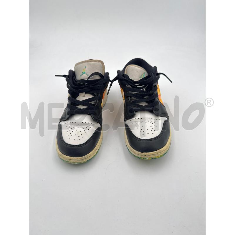 SCARPE U JORDAN NERE EFFETTO ARCOBALENO  | Mercatino dell'Usato Roma torrevecchia 2