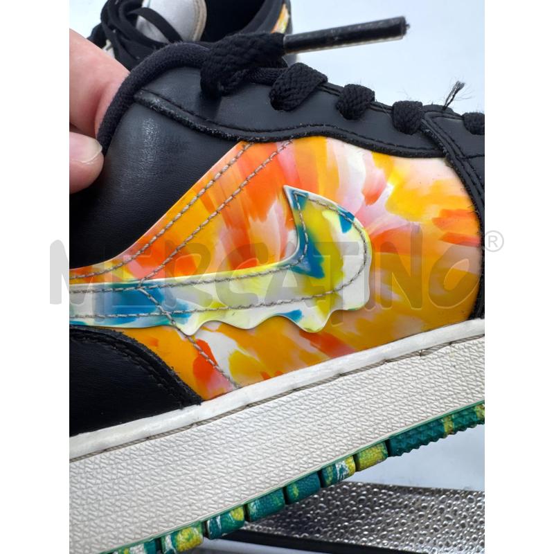 SCARPE U JORDAN NERE EFFETTO ARCOBALENO  | Mercatino dell'Usato Roma torrevecchia 4