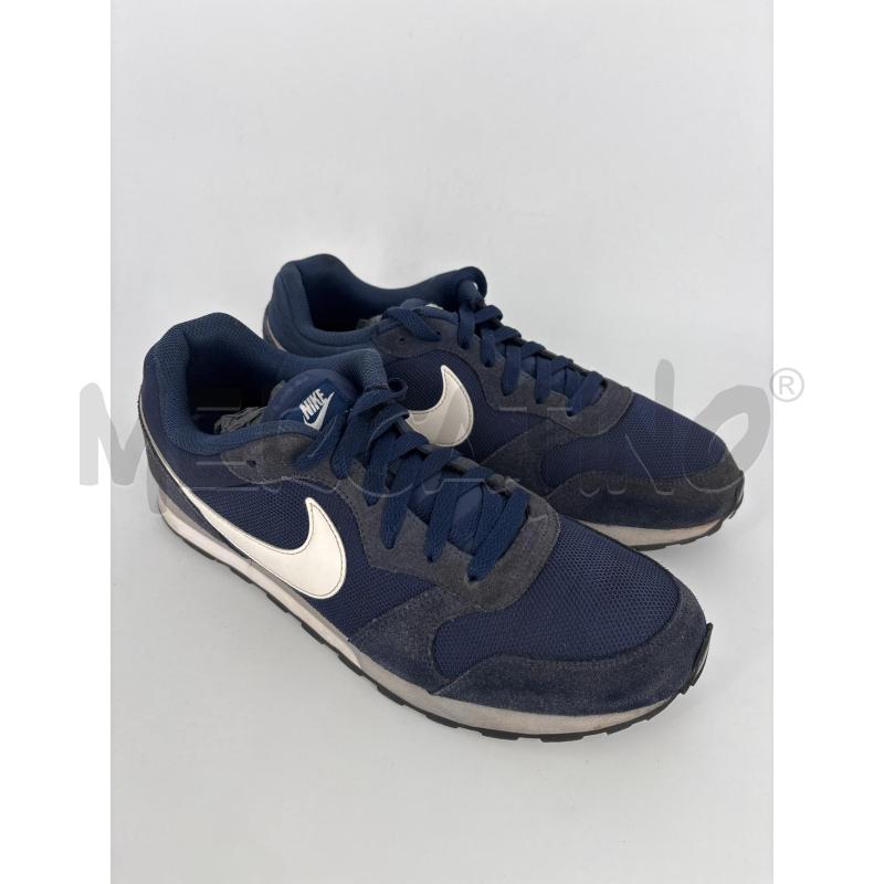 SCARPE U NIKE BLU BAFFO BIANCO | Mercatino dell'Usato Roma torrevecchia 1