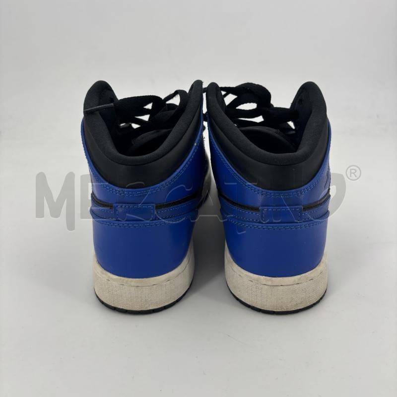 SCARPE U NIKE JORDAN MID NERE BLU  | Mercatino dell'Usato Roma torrevecchia 2