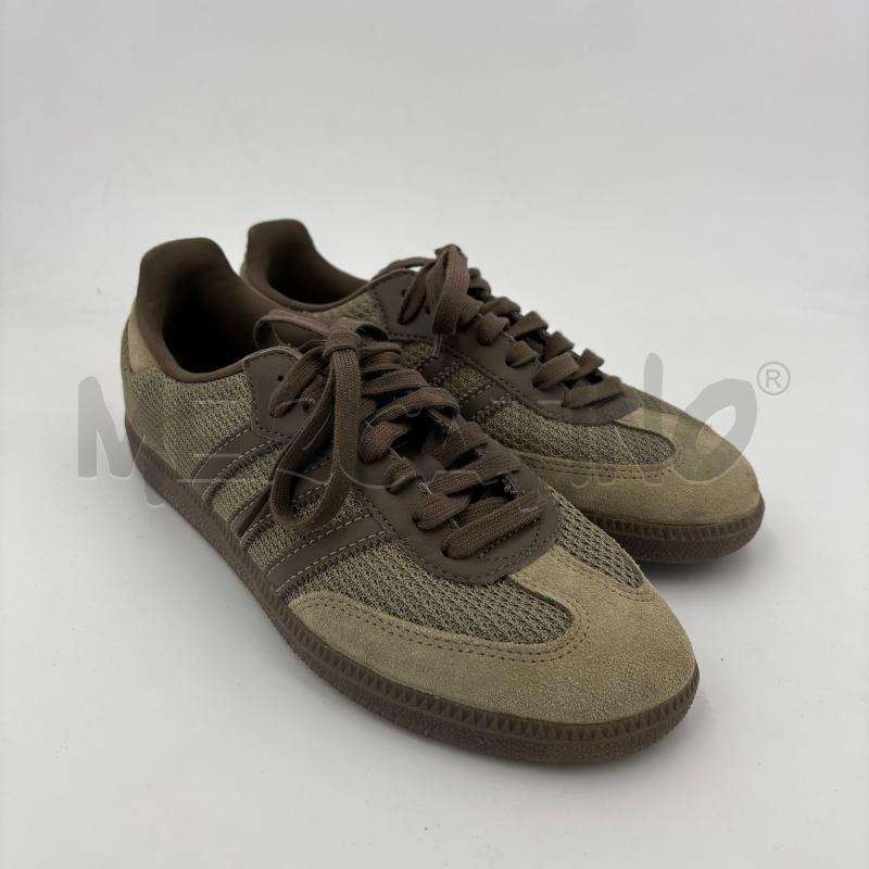 SCARPE U SAMBA TELA BEIGE MARRONI TRAFORATA | Mercatino dell'Usato Roma torrevecchia 1