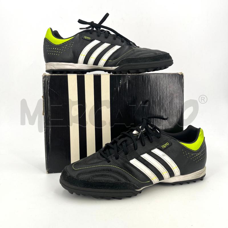 SCARPINI ADIDAS 11PRO CALCETTO NERI | Mercatino dell'Usato Roma torrevecchia 1