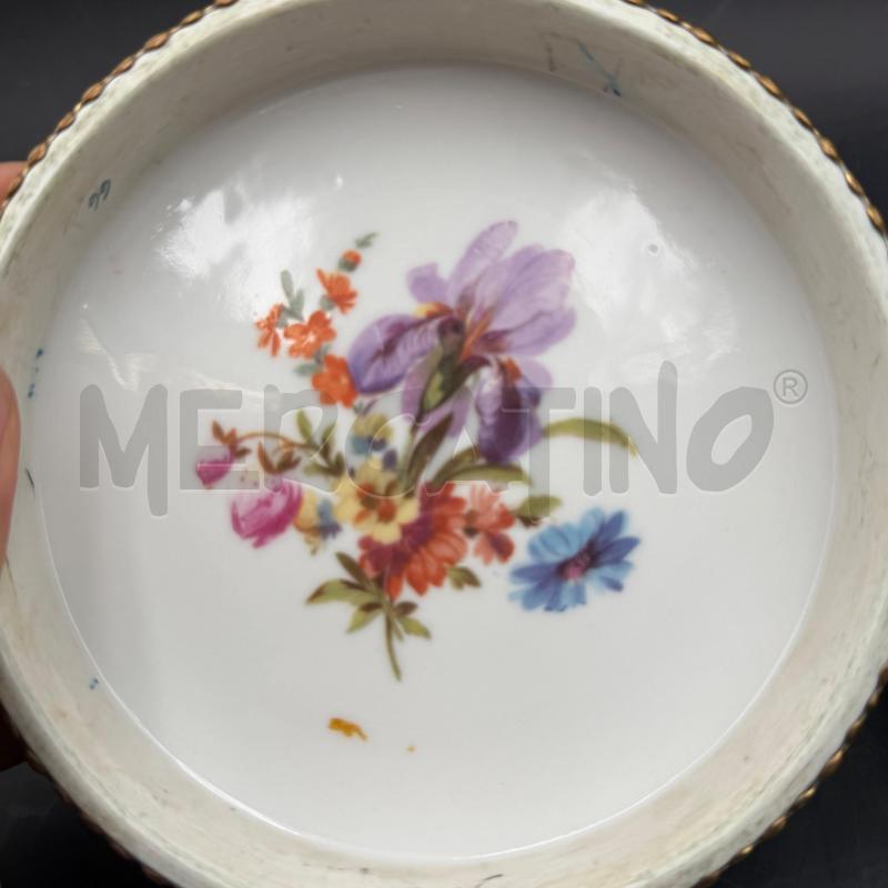SCATOLA CER OTTONE T/FIORI ROSA  | Mercatino dell'Usato Roma torrevecchia 4