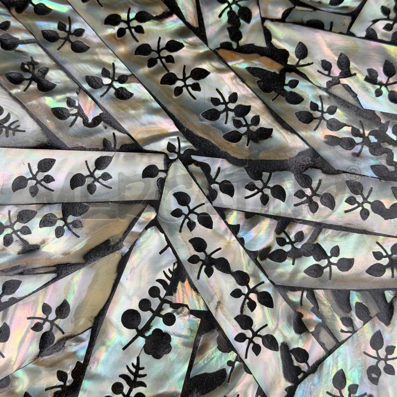 SCATOLA MADRE PERLA DECORO FLOREALE IMPERFEZIONI | Mercatino dell'Usato Roma torrevecchia 2