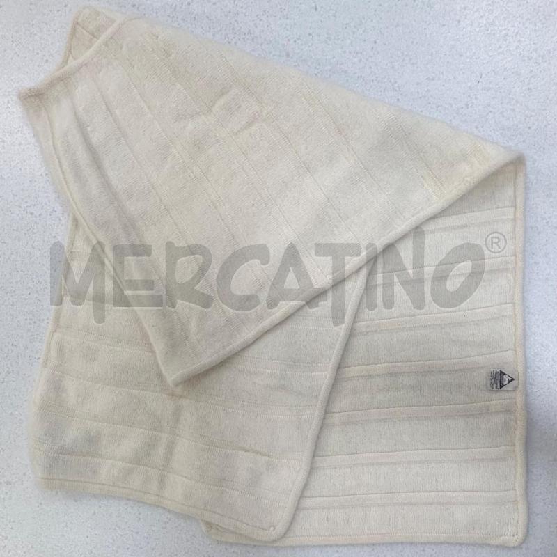 SCIARPA LUISA SPAGNOLI CASHMERE BIANCA  | Mercatino dell'Usato Roma torrevecchia 1
