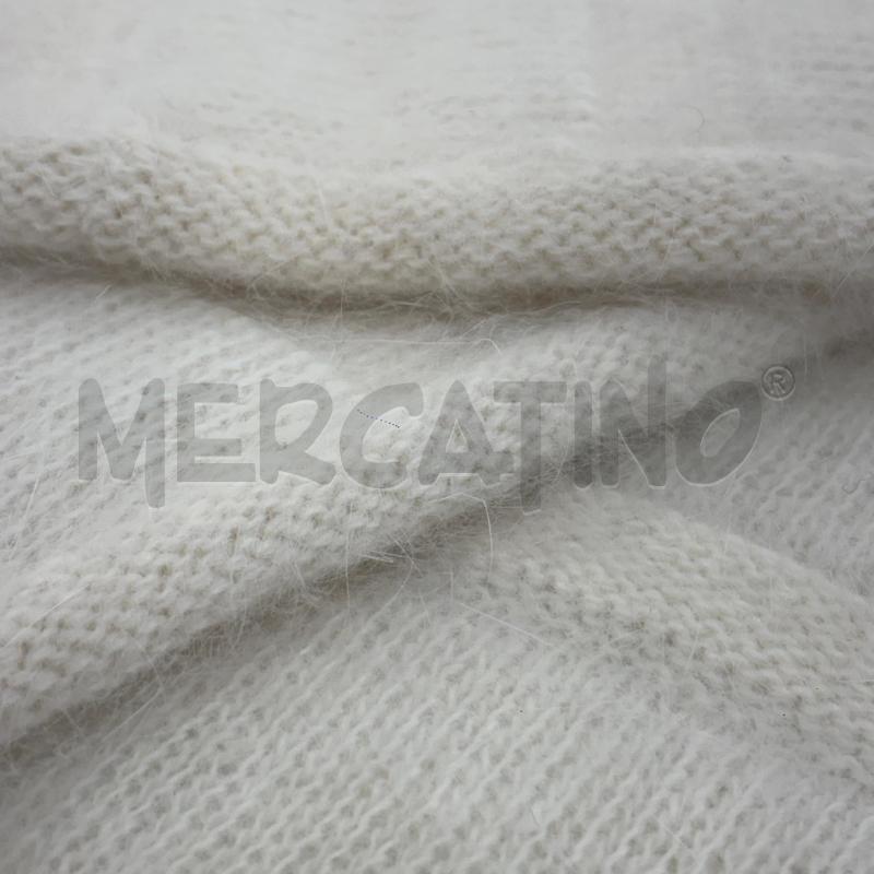 SCIARPA LUISA SPAGNOLI CASHMERE BIANCA  | Mercatino dell'Usato Roma torrevecchia 2