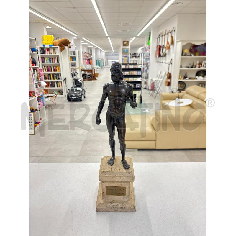 SCULTURA BRONZO GUERRIERO DI RIACE FAZZINI | Mercatino dell'Usato Roma torrevecchia 1