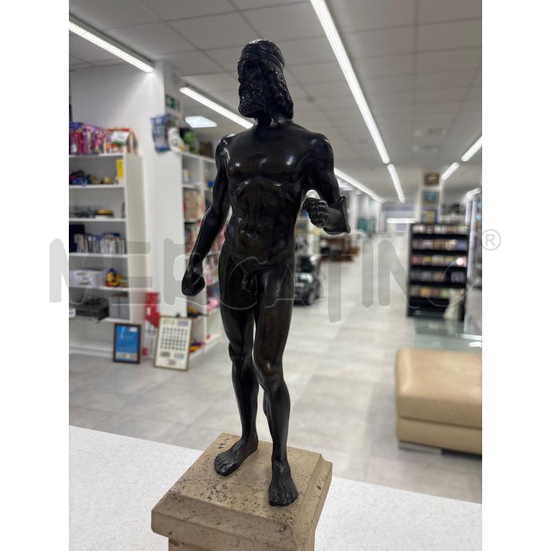SCULTURA BRONZO GUERRIERO DI RIACE FAZZINI | Mercatino dell'Usato Roma torrevecchia 2