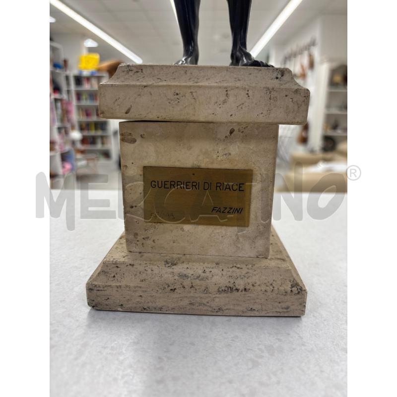 SCULTURA BRONZO GUERRIERO DI RIACE FAZZINI | Mercatino dell'Usato Roma torrevecchia 3
