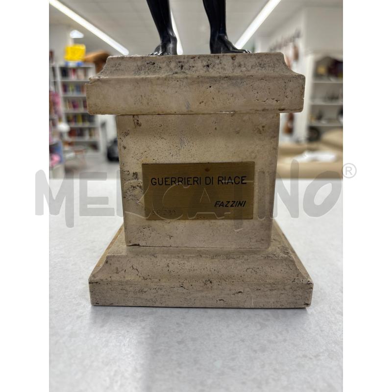 SCULTURA BRONZO GUERRIERO DI RIACE FAZZINI | Mercatino dell'Usato Roma torrevecchia 3