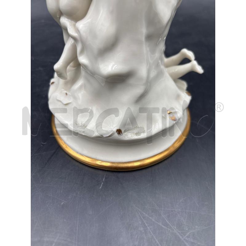SCULTURA CAPODIMONTE TRE AMORINI CON DIF | Mercatino dell'Usato Roma torrevecchia 3