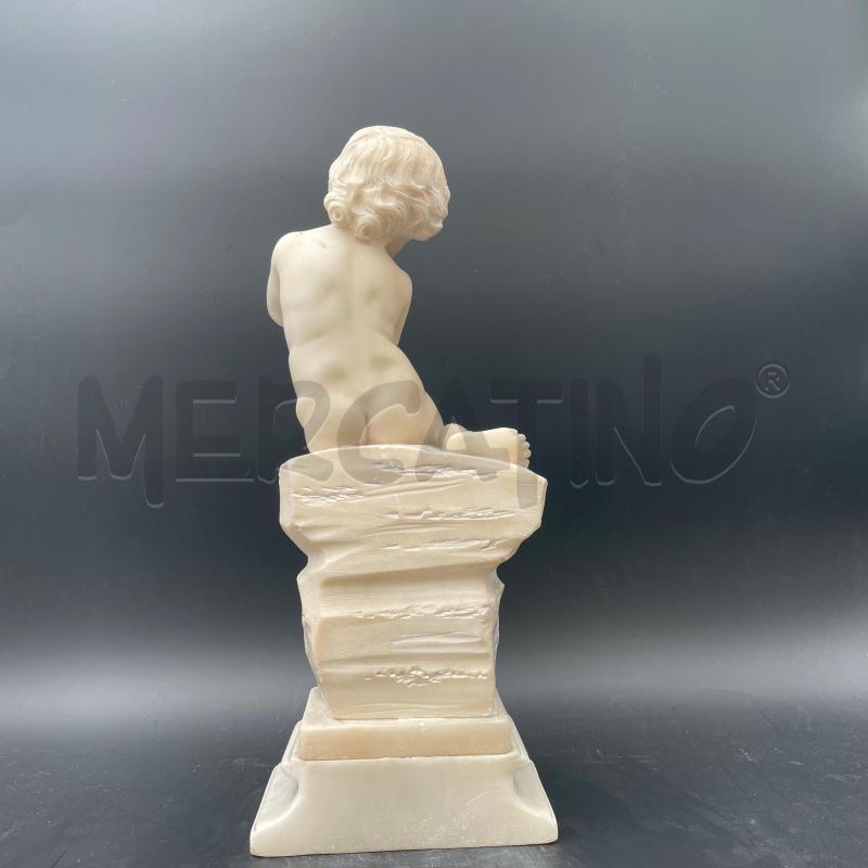 SCULTURA MARMO FANCIULLO PICCOLA IMPERFEZIONE | Mercatino dell'Usato Roma torrevecchia 3