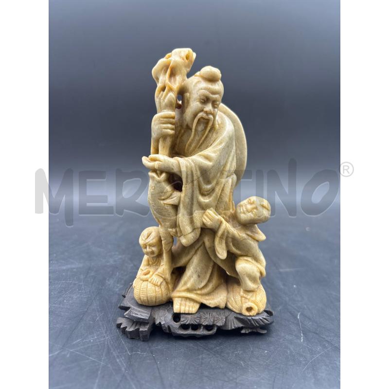 SCULTURA SAGGIO PIETRA DURA CINESE | Mercatino dell'Usato Roma torrevecchia 1