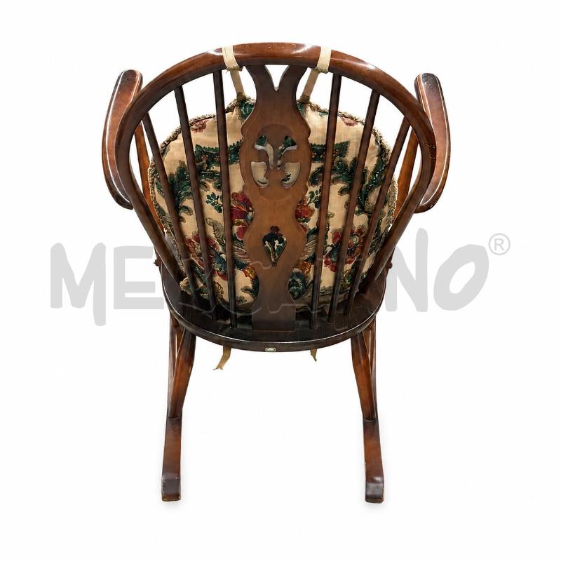 SEDIA DONDOLO ERCOL MID CENTURY | Mercatino dell'Usato Roma torrevecchia 3