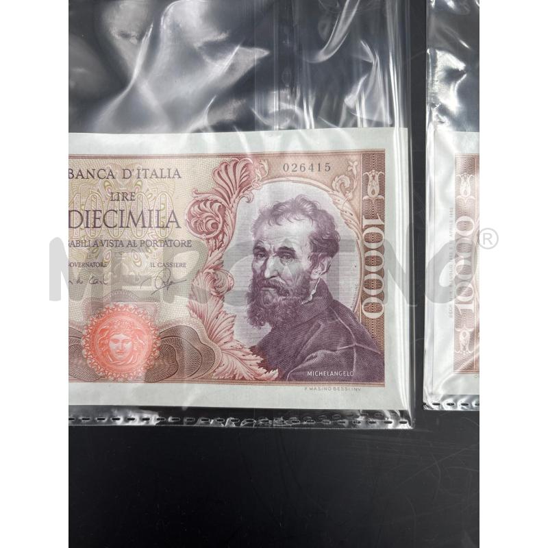 SERIE BANCONOTE 10000L 026415-16 | Mercatino dell'Usato Roma torrevecchia 2