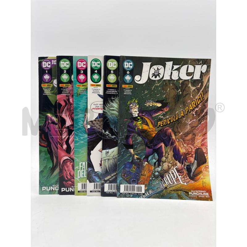 SERIE FUMETTI JOKER 1-6 | Mercatino dell'Usato Roma torrevecchia 1