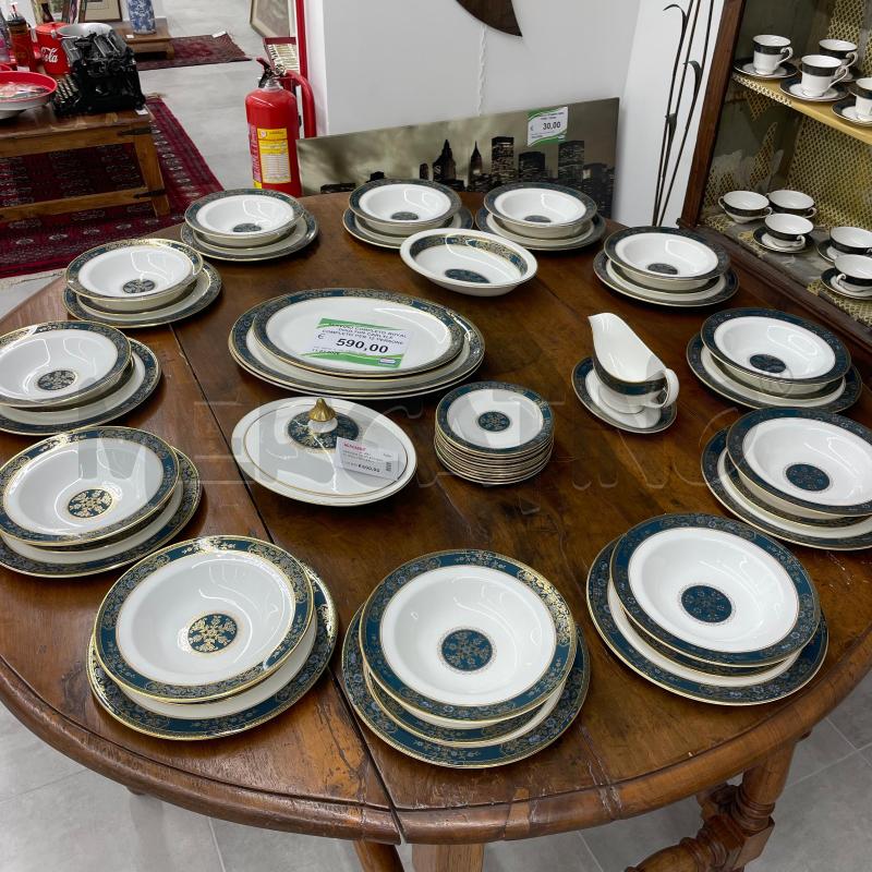 SERVIZIO COMPLETO ROYAL DOULTON CARLYLE COMPLETO PER 12 PERSONE | Mercatino dell'Usato Roma torrevecchia 1