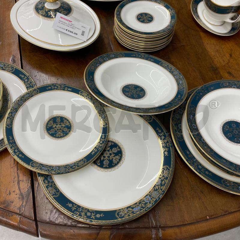 SERVIZIO COMPLETO ROYAL DOULTON CARLYLE COMPLETO PER 12 PERSONE | Mercatino dell'Usato Roma torrevecchia 2